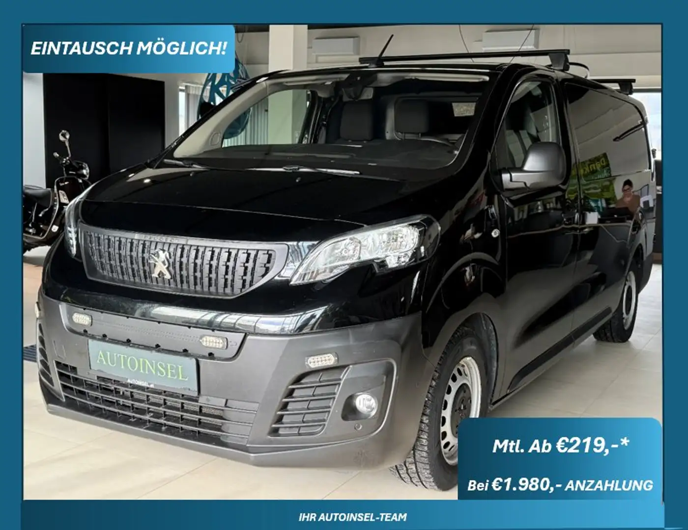 Peugeot Expert e-Expert Bett Umbau,360°,SZH Schwarz - 1