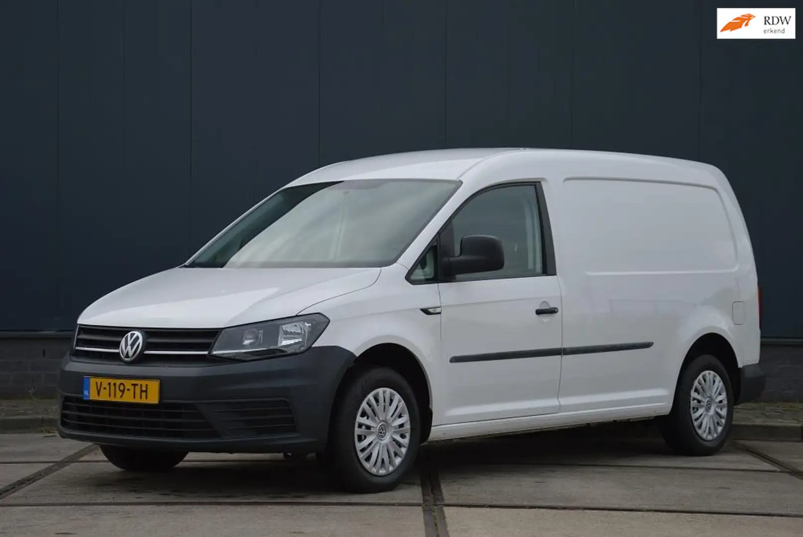 Volkswagen Caddy 2.0 TDI L2H1 BMT Maxi Trendline 102 PK Euro 6 Airc Blanc - 1