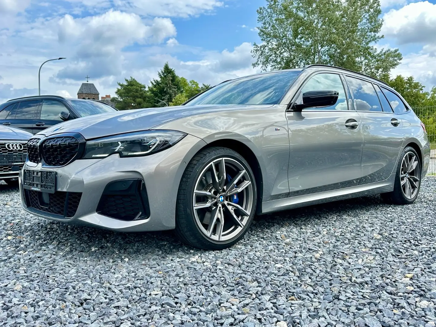 BMW M340 d xDrive/Laser/Pano/360°/HUD/Keyless/ACC Gris - 2