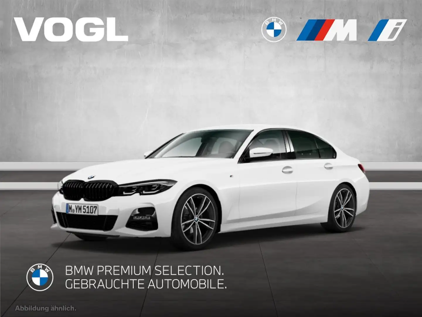 BMW 320 i Limousine LHZ PDC Weiß - 1