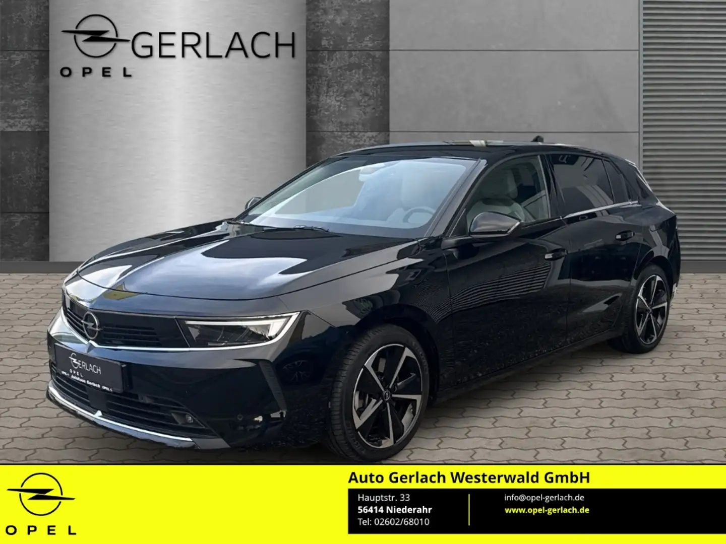 Opel Astra L Elegance Plug-in-Hybrid LED Apple CarPlay Androi Schwarz - 1