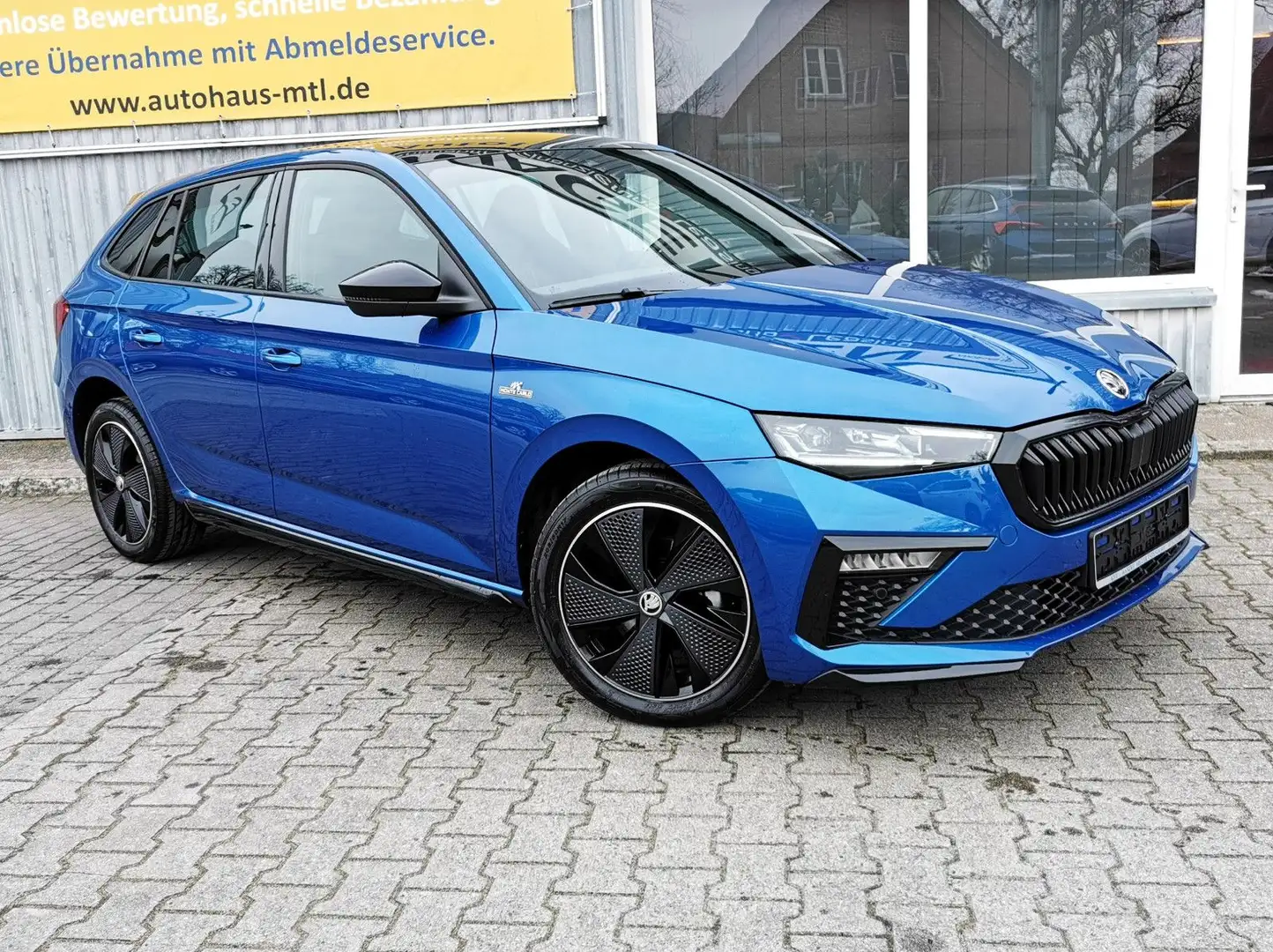 Skoda Scala 1.0TSI DSG Monte Carlo Matrix Wireless App Blau - 2