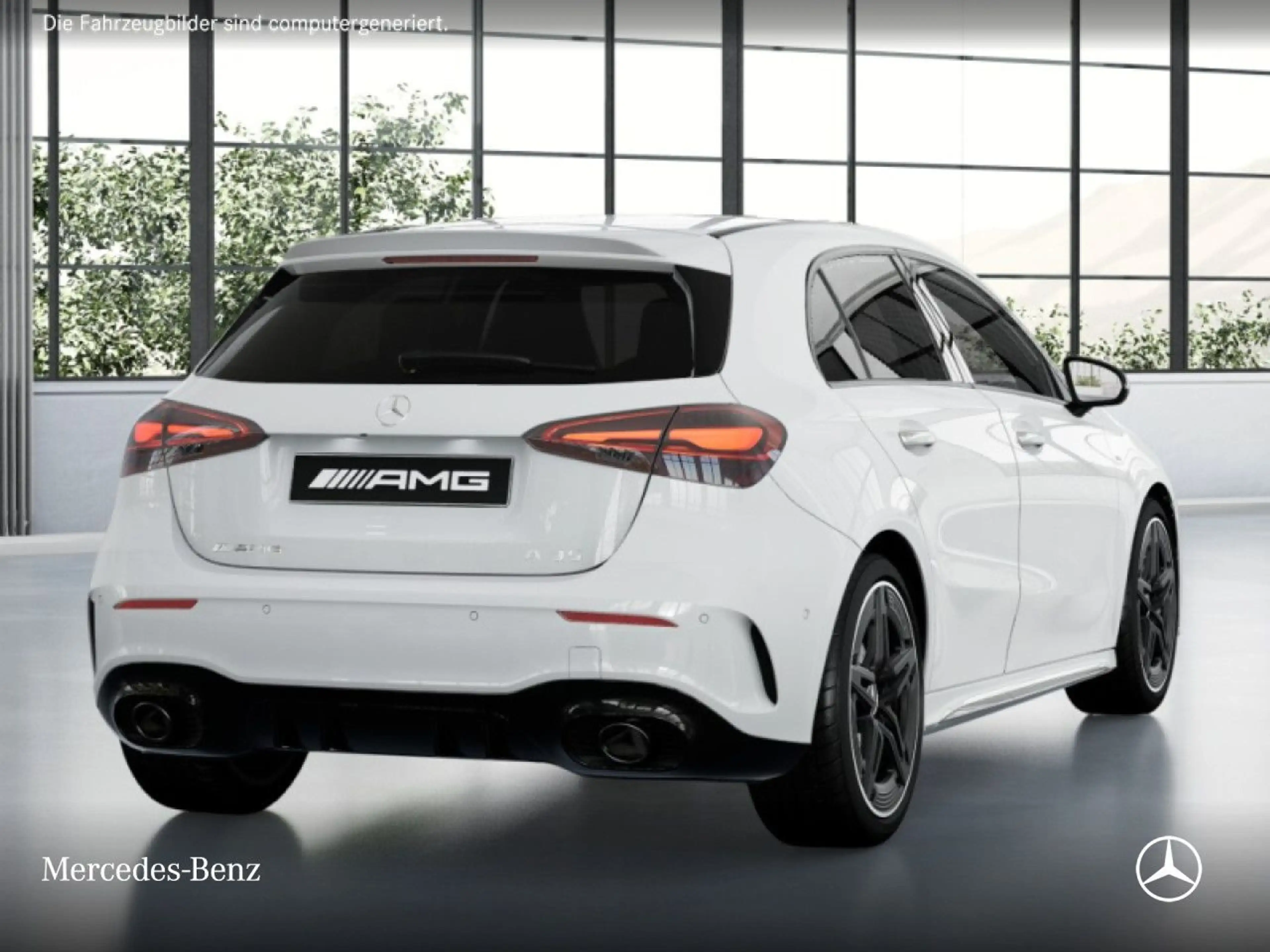 Mercedes-Benz A 35 AMG A 35 4M AMG+PANO+360°+MULTIBEAM+BURMESTER+TOTW+8G — photo 4