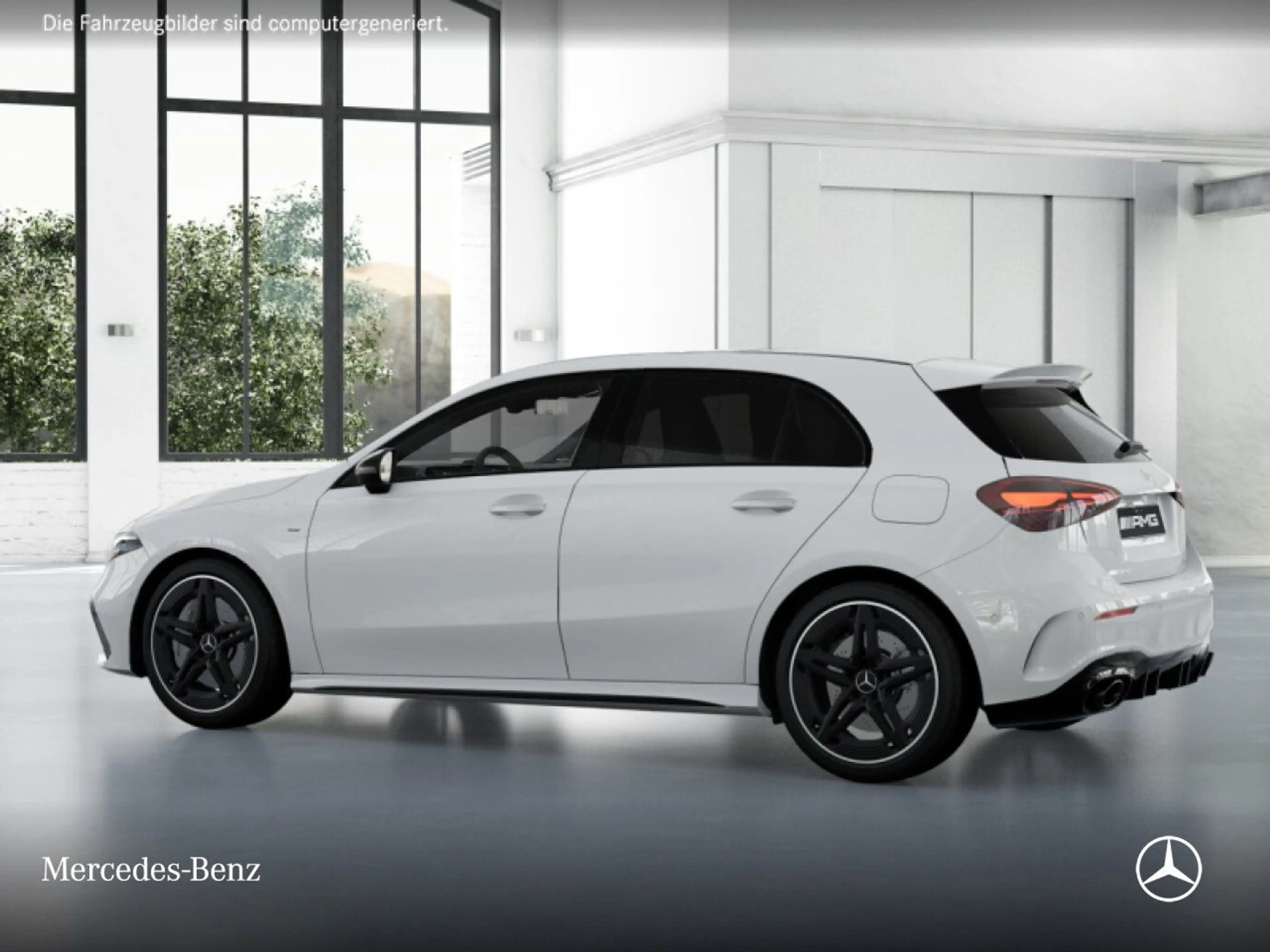 Mercedes-Benz A 35 AMG A 35 4M AMG+PANO+360°+MULTIBEAM+BURMESTER+TOTW+8G — photo 13