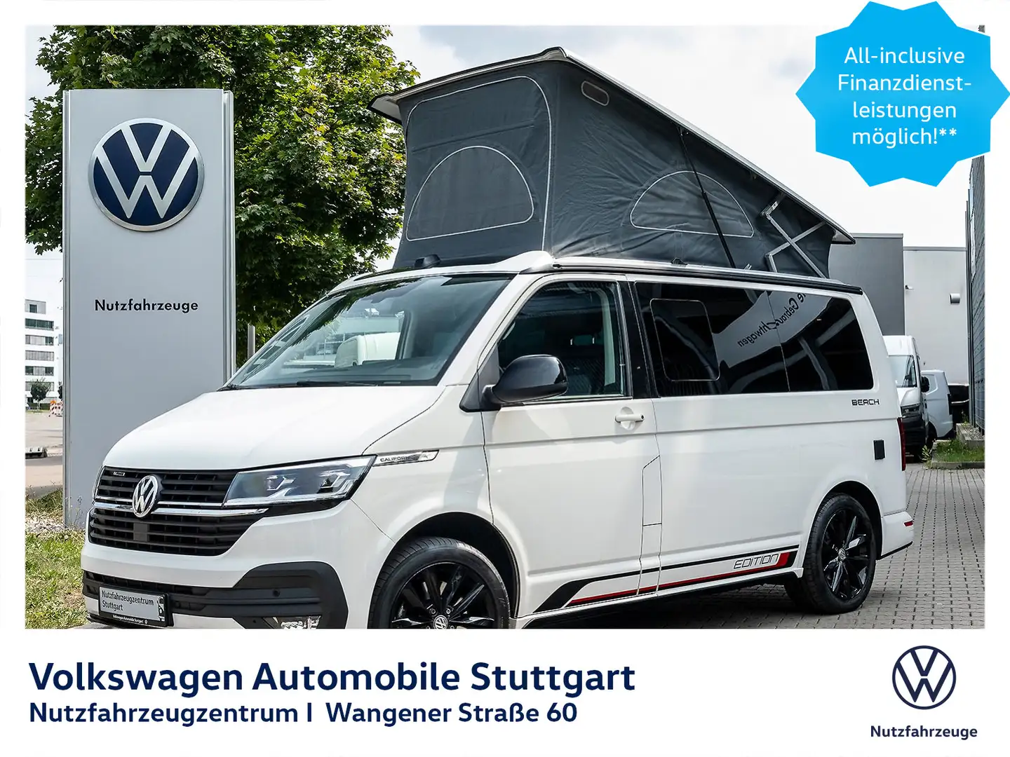 Volkswagen T6.1 California Beach Edition 4motion DSG 2.0 Weiß - 1