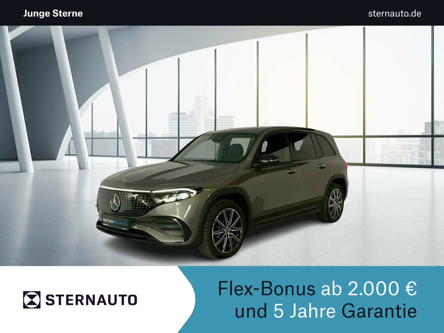 Mercedes-Benz EQB 350 EQB 350 4M AMG Premium Night DISTR AHK Burmester Grau - 1