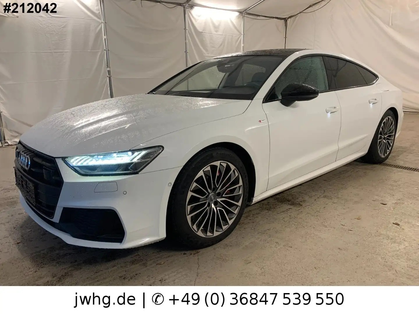 Audi A7 Sportback 55 TFSI e|S-line|ACC|Matrix|HUD|B&O Weiß - 1