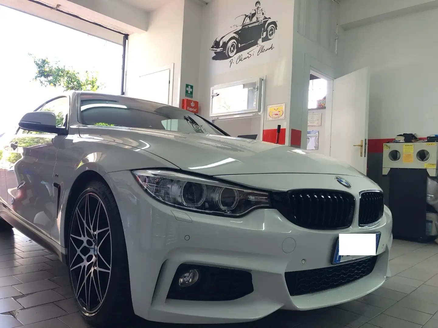 BMW 430 430i Coupe Msport auto Bílá - 1