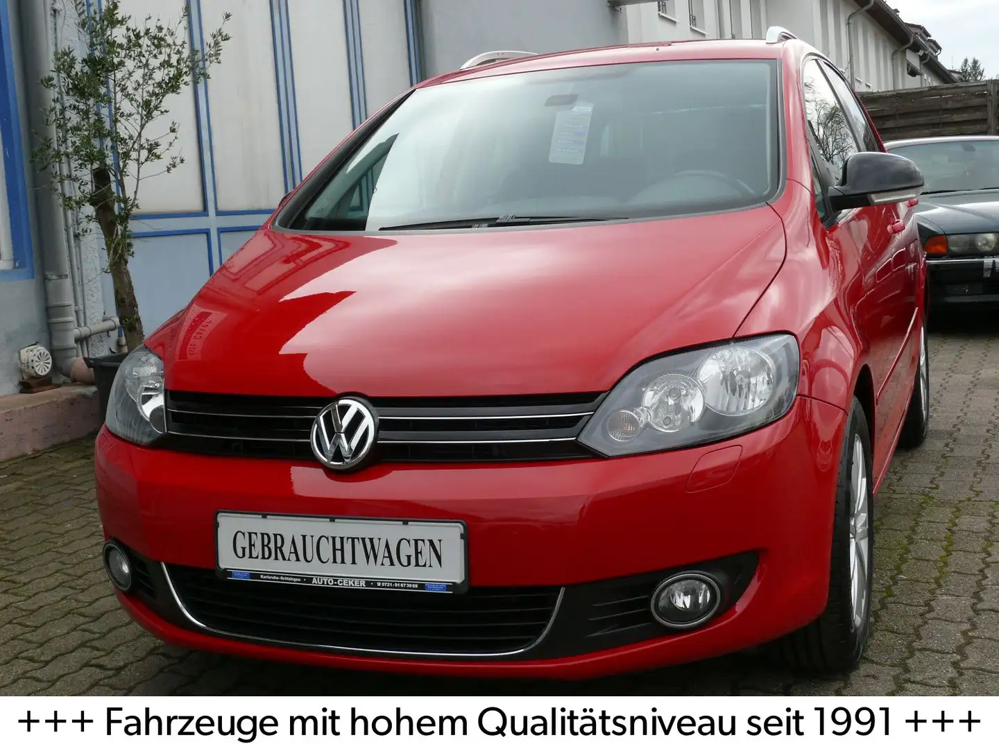 Volkswagen Golf Plus Style"1.HD"NAVI"BT"SHZ"GRA"KURVENLICHT Rouge - 1