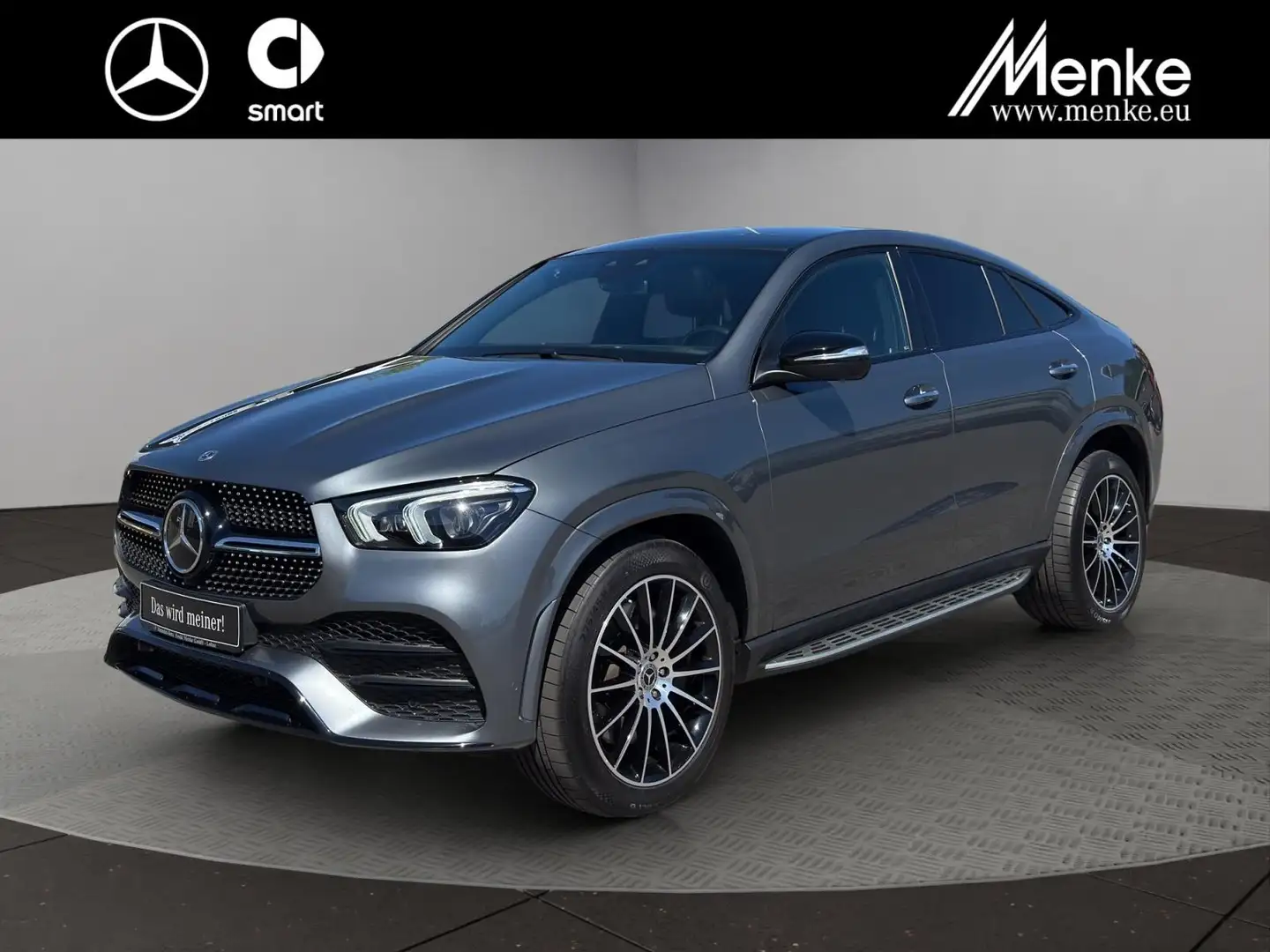 Mercedes-Benz GLE 400 d 4M Coupé AMG+Night+HUD+Pano+bel.Sitze Gris - 1
