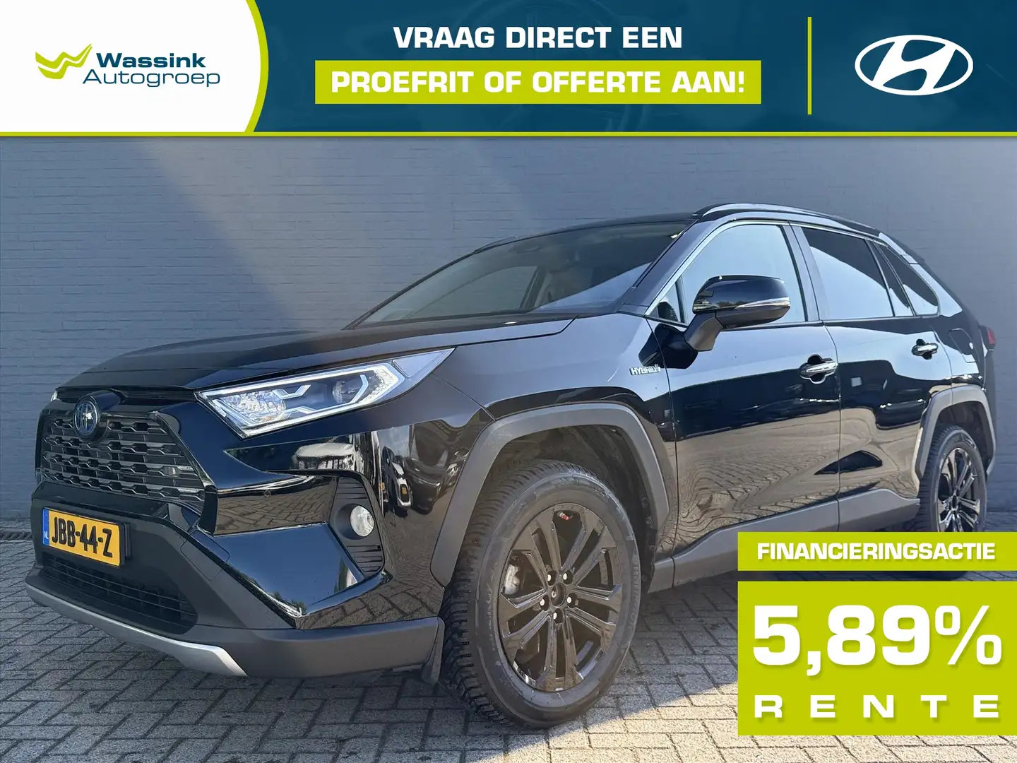 Toyota RAV 4 2.5 Hybrid 218pk CVT Style | Navigatie | Climate C Noir - 1