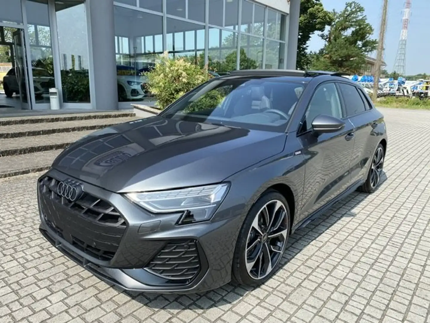 Audi A3 SPB Sportback 35 TFSI S tronic S Line mhev TETTO Grigio - 2