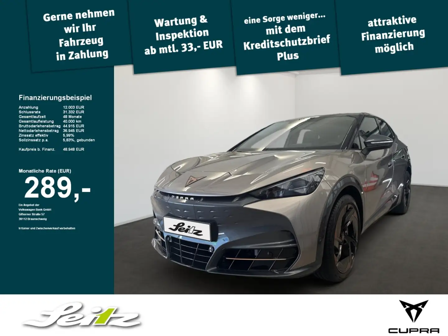 CUPRA Tavascan 4Drive VZ *PANO*HEAD-UP*NAVI*KAMERA* - 1
