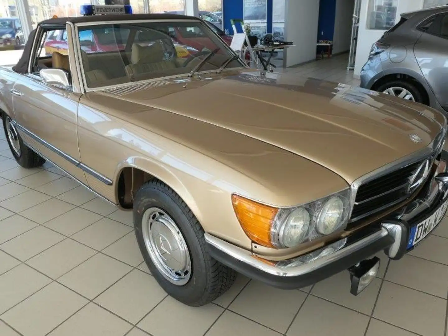 Mercedes-Benz 450 SL (350)-BM 107 Cabrio/Roadster Bej - 2