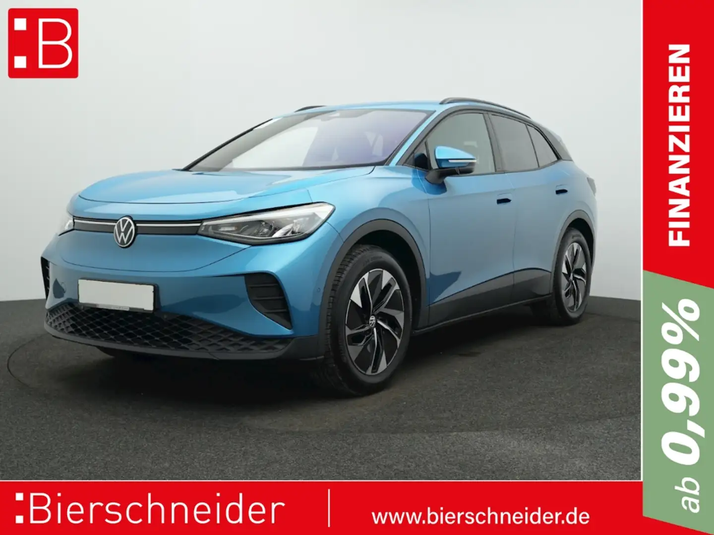 Volkswagen ID.4 Pro 5-J-GAR AHK WP eHECK KAMERA Bleu - 1