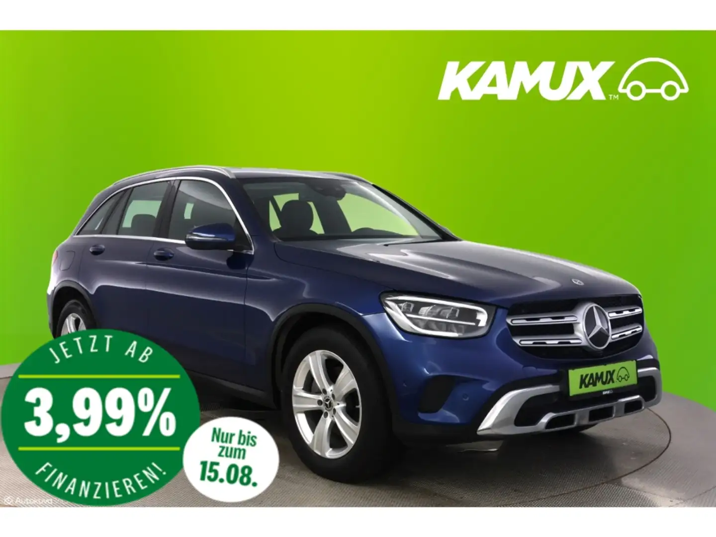 Mercedes-Benz GLC 220 d 4M 9G-tronic+LED+NAVI+VIRTUAL Azul - 1