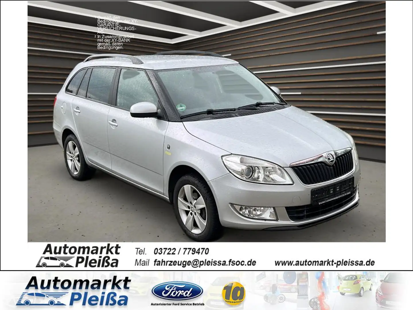 Skoda Fabia 1.2 TSI Combi Fresh Silber - 1