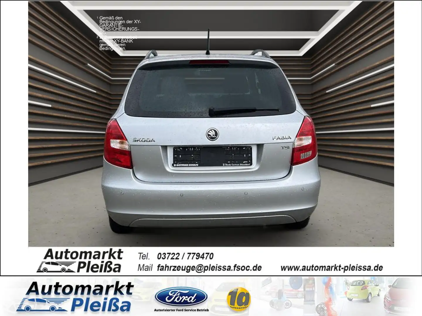 Skoda Fabia 1.2 TSI Combi Fresh Silber - 2