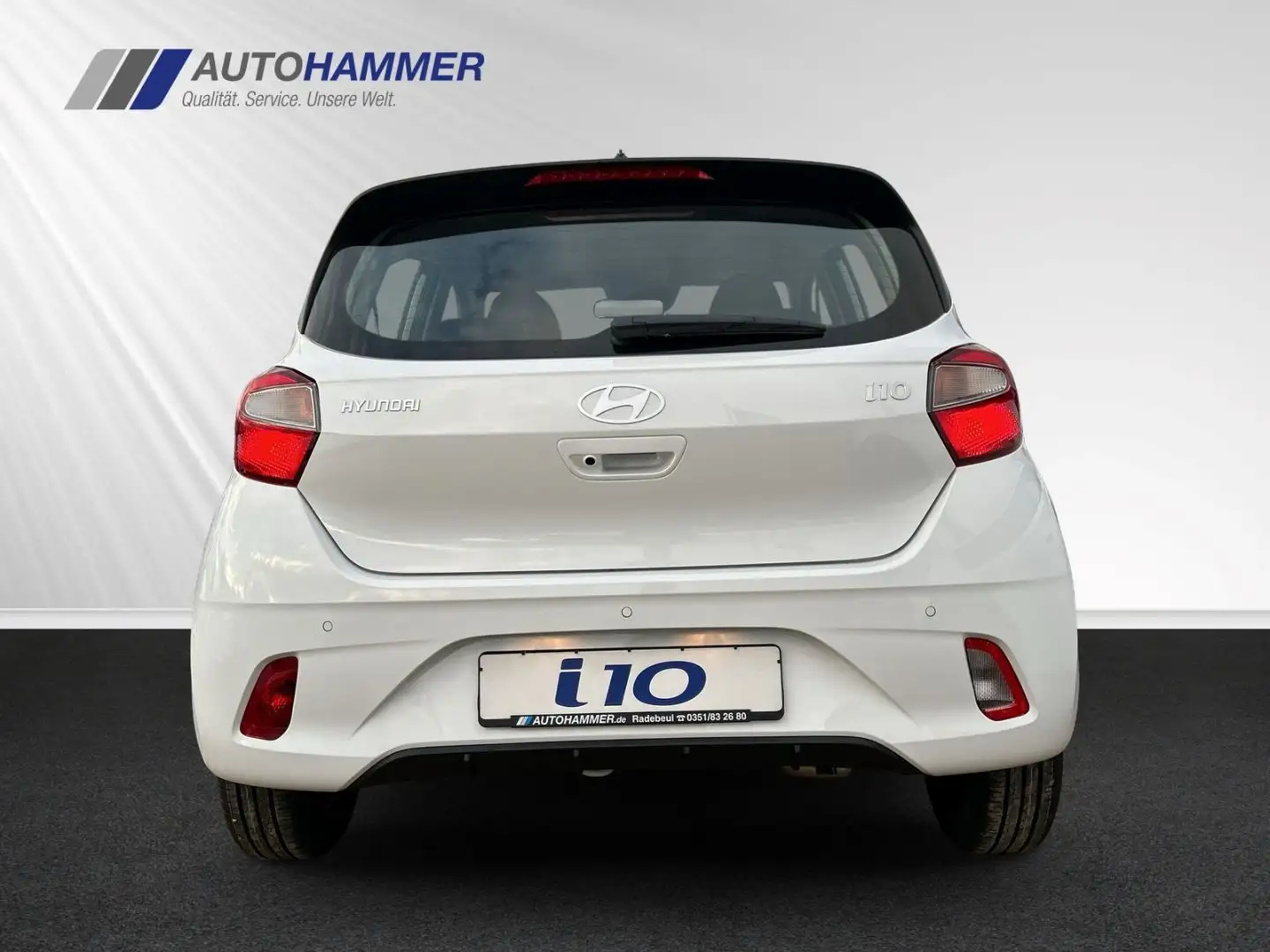Hyundai i10 1.0 SELECT Klima Navi Bluelink Kamera Weiß - 2