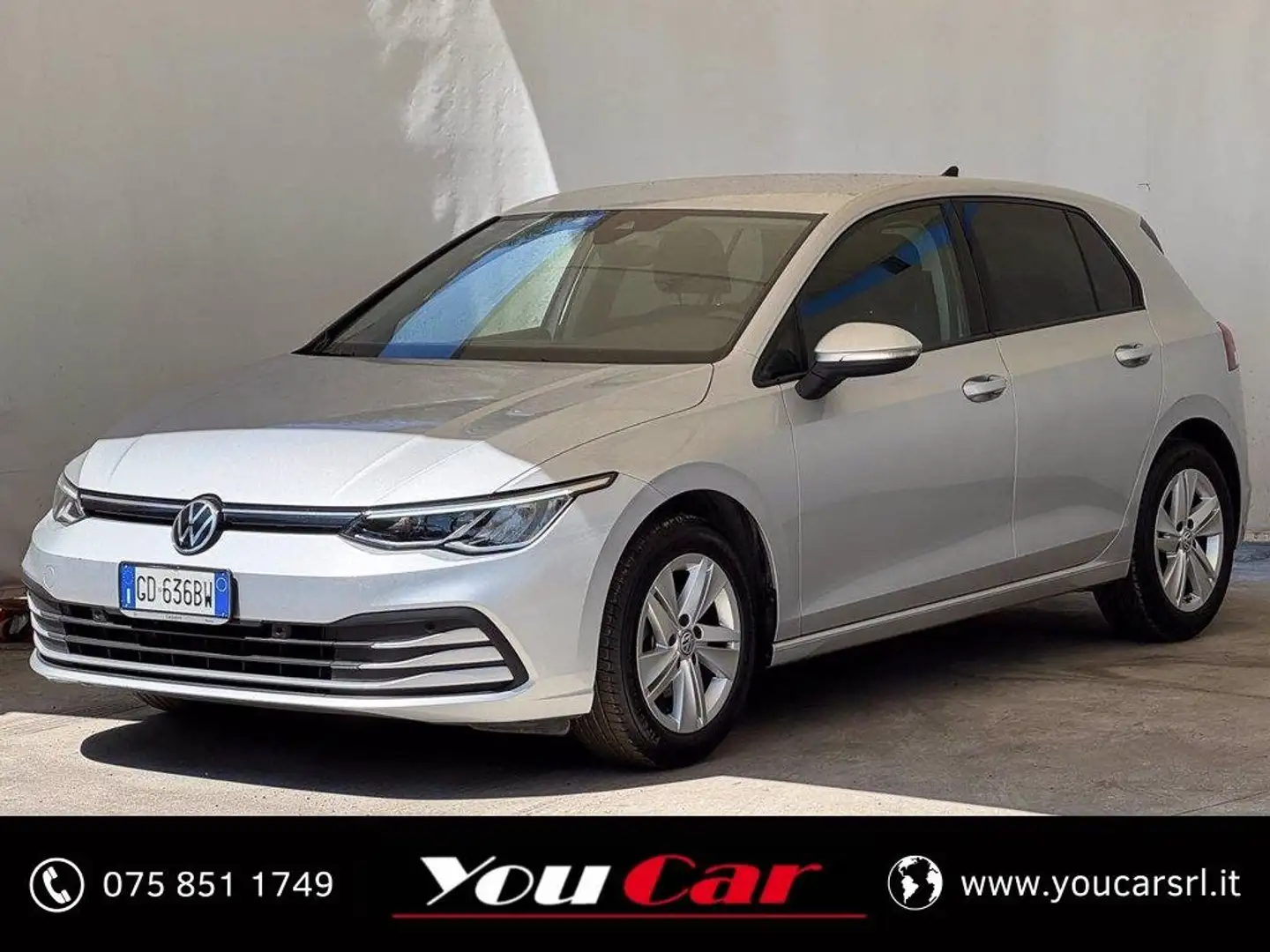 Volkswagen Golf 1.0 etsi evo life 110cv dsg ok neopat. Argento - 1