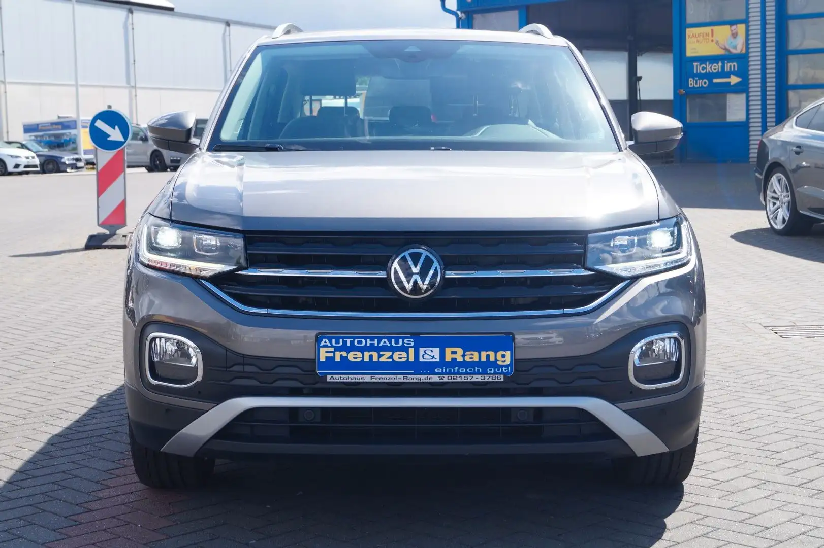 Volkswagen T-Cross Style *Lane*Kamera*ACC*SHZ*LED*APP*DAB* Grau - 2