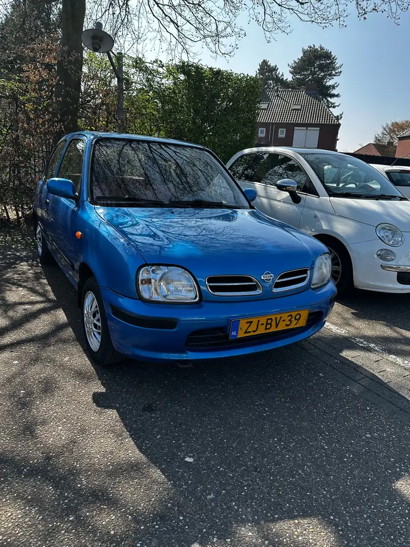 Nissan Micra Nissan Micra Lima 1.0 3D 1999 Blauw in Topstaat! Albastru - 1