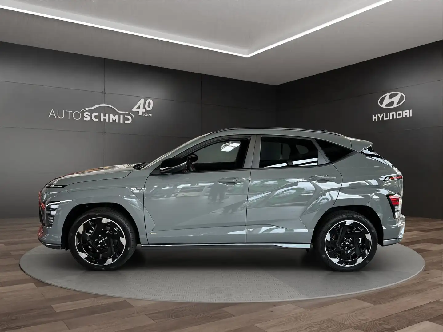 Hyundai KONA N Line Elektro 2WD NAVI APP ACC LED RFK SHZ Grigio - 2