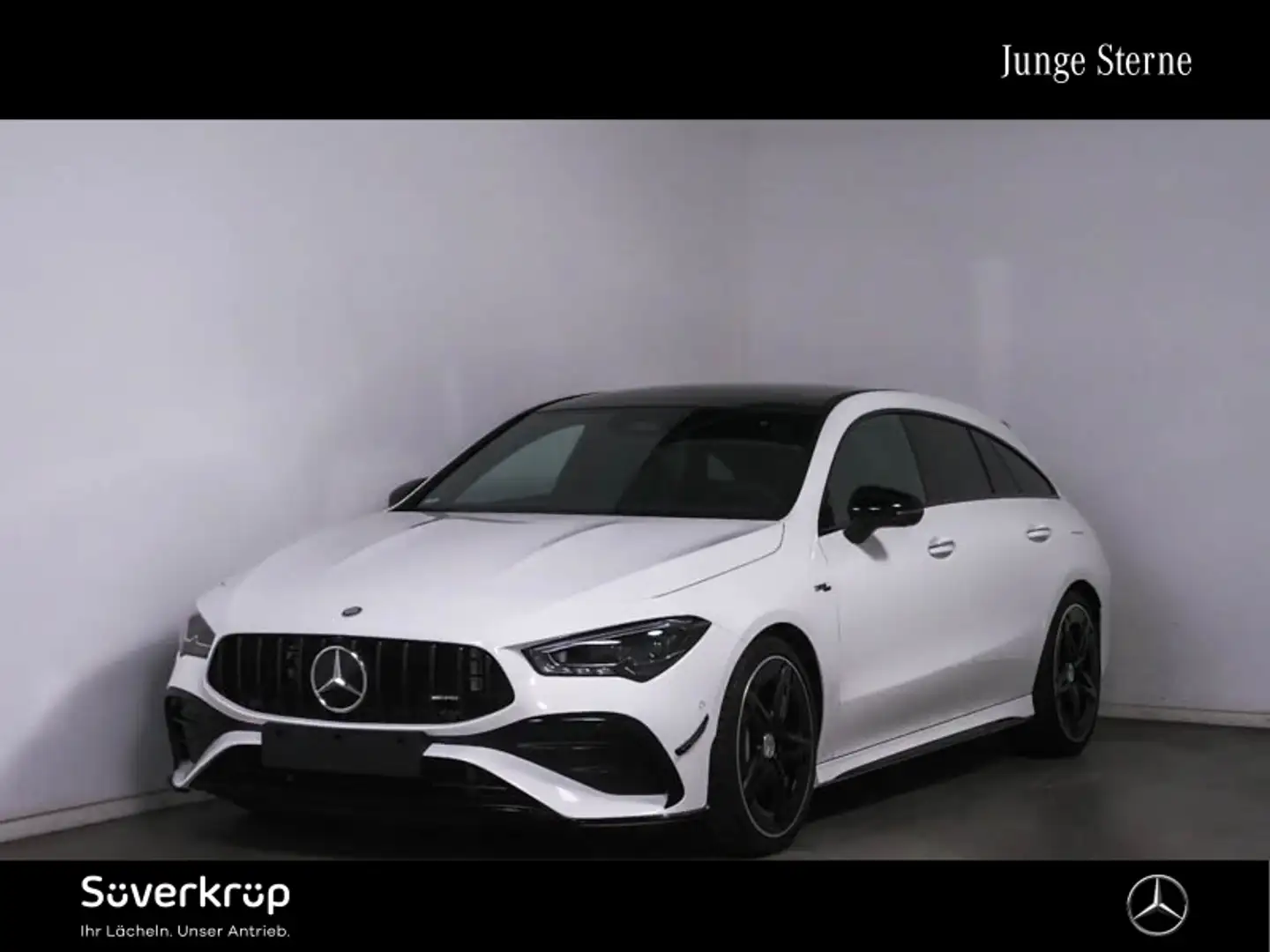 Mercedes-Benz CLA 35 AMG 4M SB , NIGHT PREMIUM AERO SPUR PANO Blanco - 2