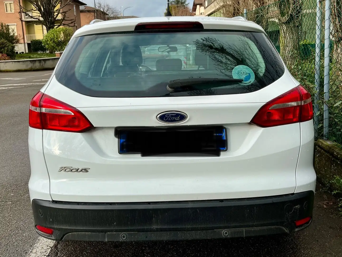 Ford Focus Focus SW 1.5 tdci Business s Bianco - 2