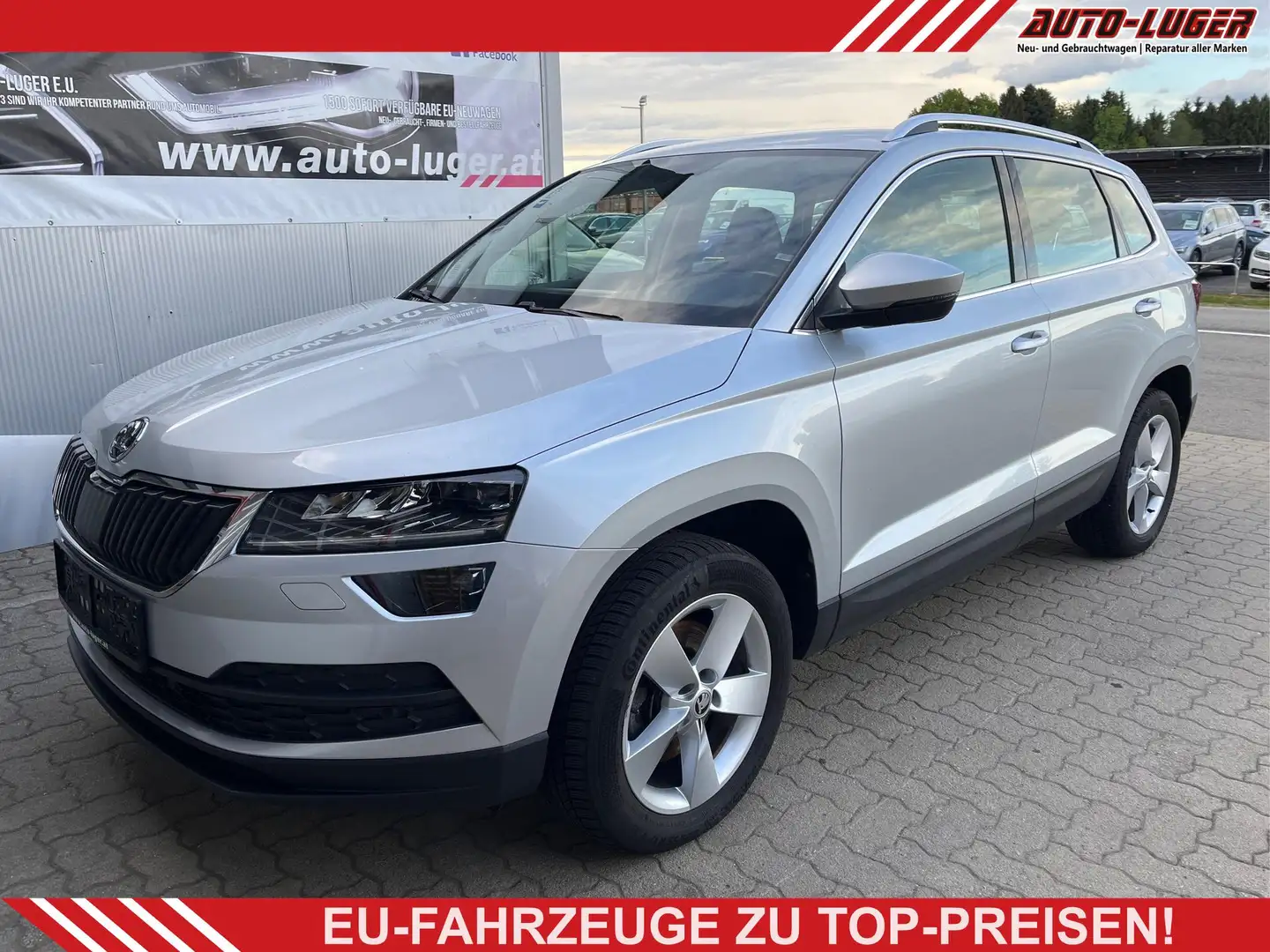 Skoda Karoq Ambition 4x4 2.0 TDI DSG *LED *Kamera * ACC*Sit... Silber - 1