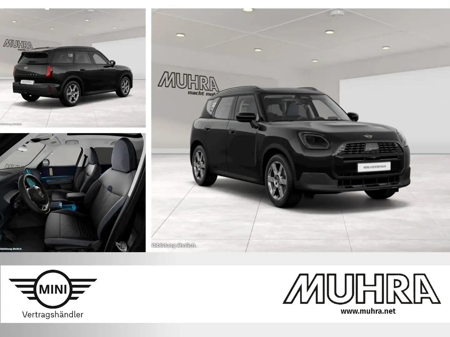 MINI One D Countryman Countryman D Aut. Panorama HUD LED DA PA Sitzhzg. Schwarz - 1