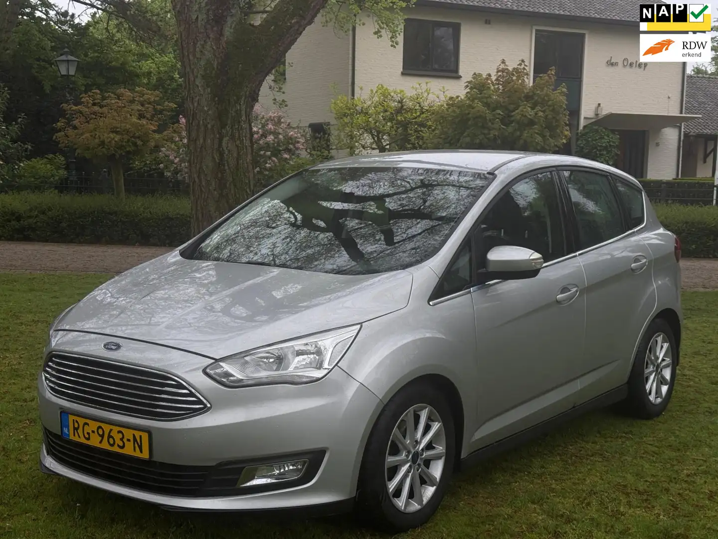 Ford C-Max 1.0 Titanium 1e eigenaar nette auto! 1 JR APK STEE Gris - 1