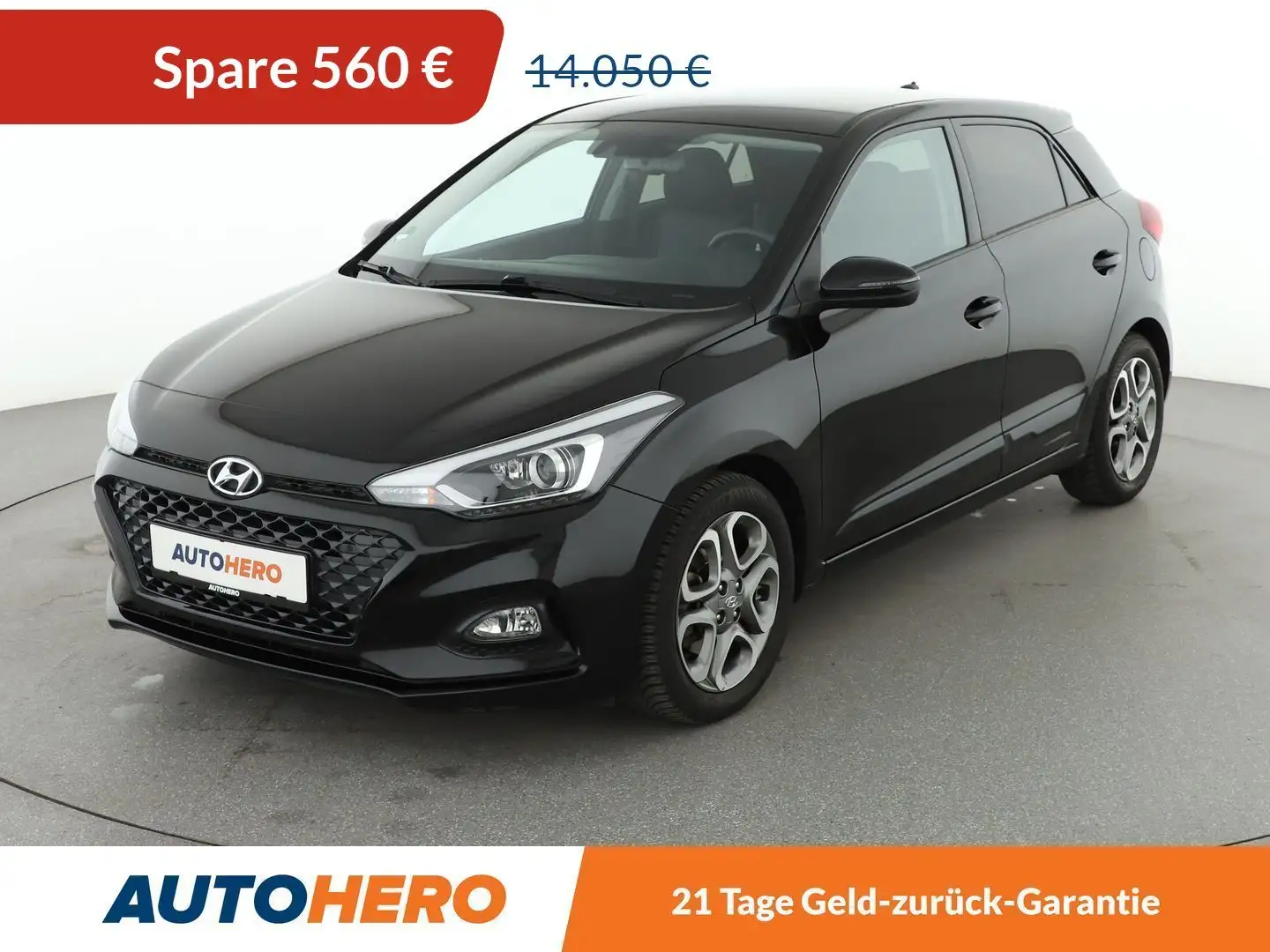 Hyundai i20 1.0 TGDI Style*TEMPO*CAM*PDC*SHZ*KLIMA*GARANTIE* Schwarz - 1