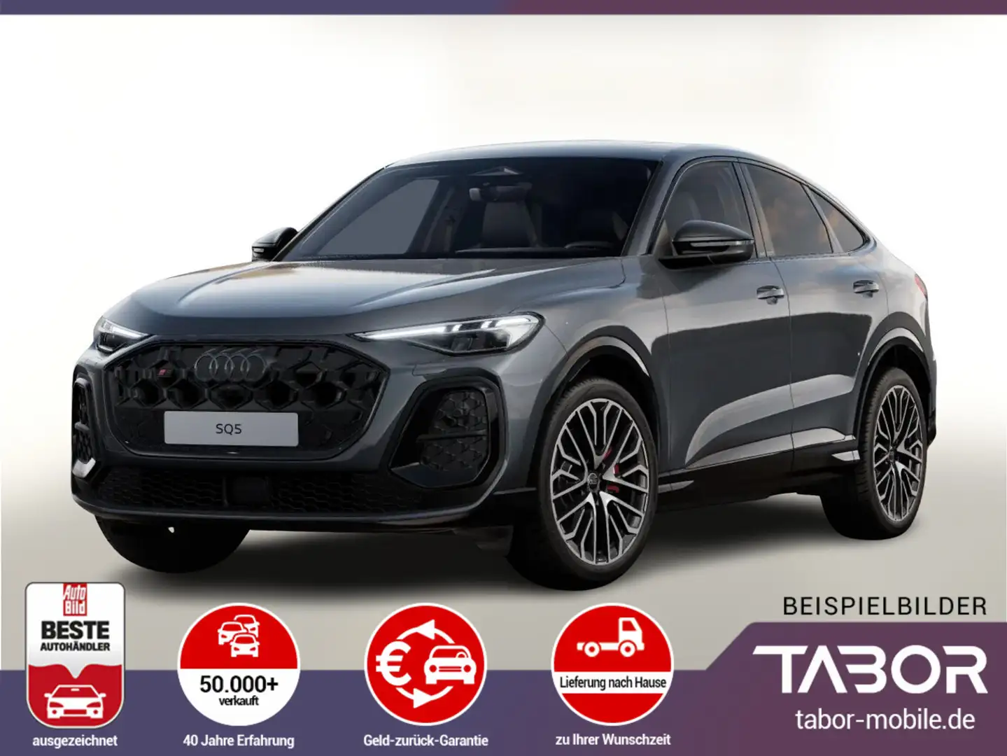 Audi SQ5 Sportback TFSI edition one Tech+ Luft Pano Grijs - 1