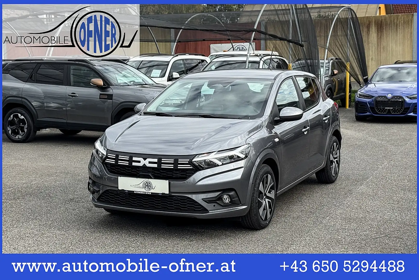 Dacia Sandero Expression TCe 90 CVT LED PDC Kamera Klimaautom... Grau - 1