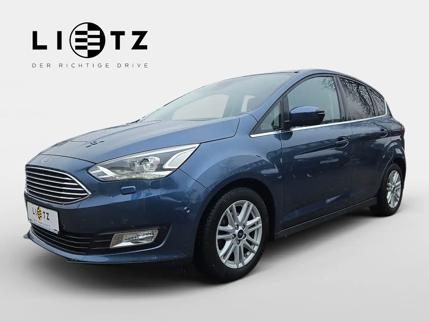 Ford C-Max 1,5 TDCI Titanium Bleu - 1
