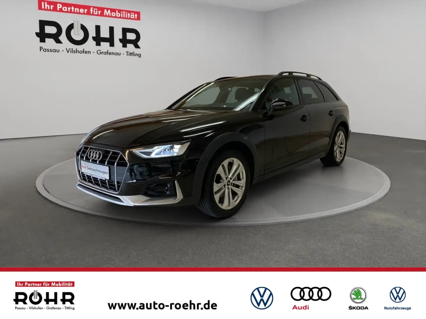 Audi A4 allroad (Garantie 03/2028.Navi.Kamera.SHZ.DAB) 40 TDI quat Schwarz - 1