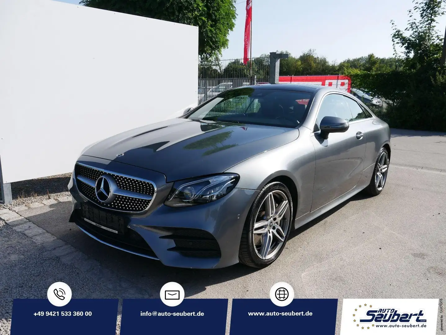 Mercedes-Benz E 300 Coupe-AMG-LINE*NAVI*PDC*KAMERA*LED*SHZ*KLIMA*TEMPO Grau - 1