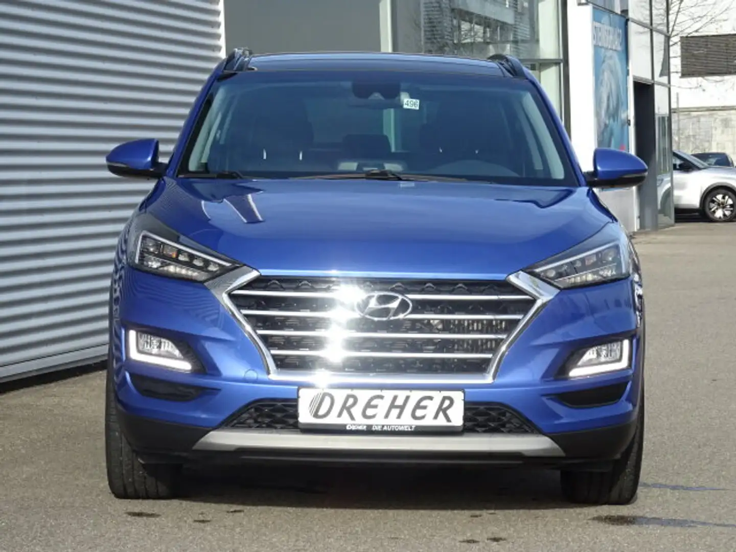 Hyundai TUCSON Tucson 1.6 Trend 2WD Autom./Klima/Sitzhzg./PDC BC Blau - 2