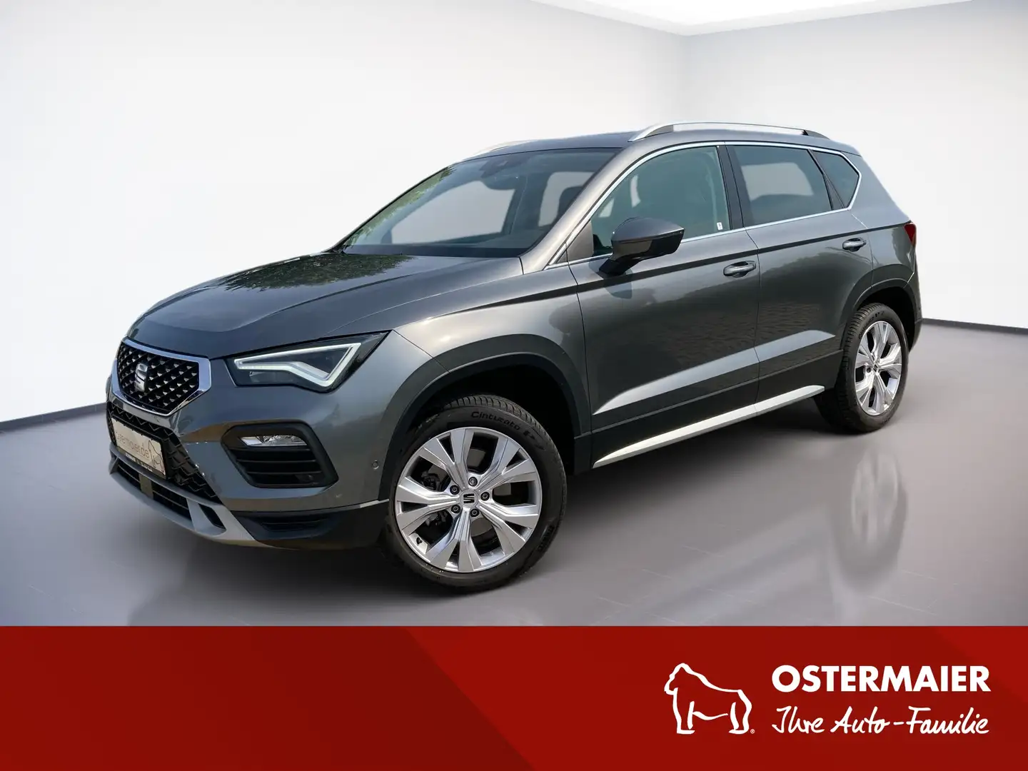 SEAT Ateca 2.0TSI DSG LED.PANO.WINTER.KAM.AMBIENTE.KESSY.DAB Grau - 1
