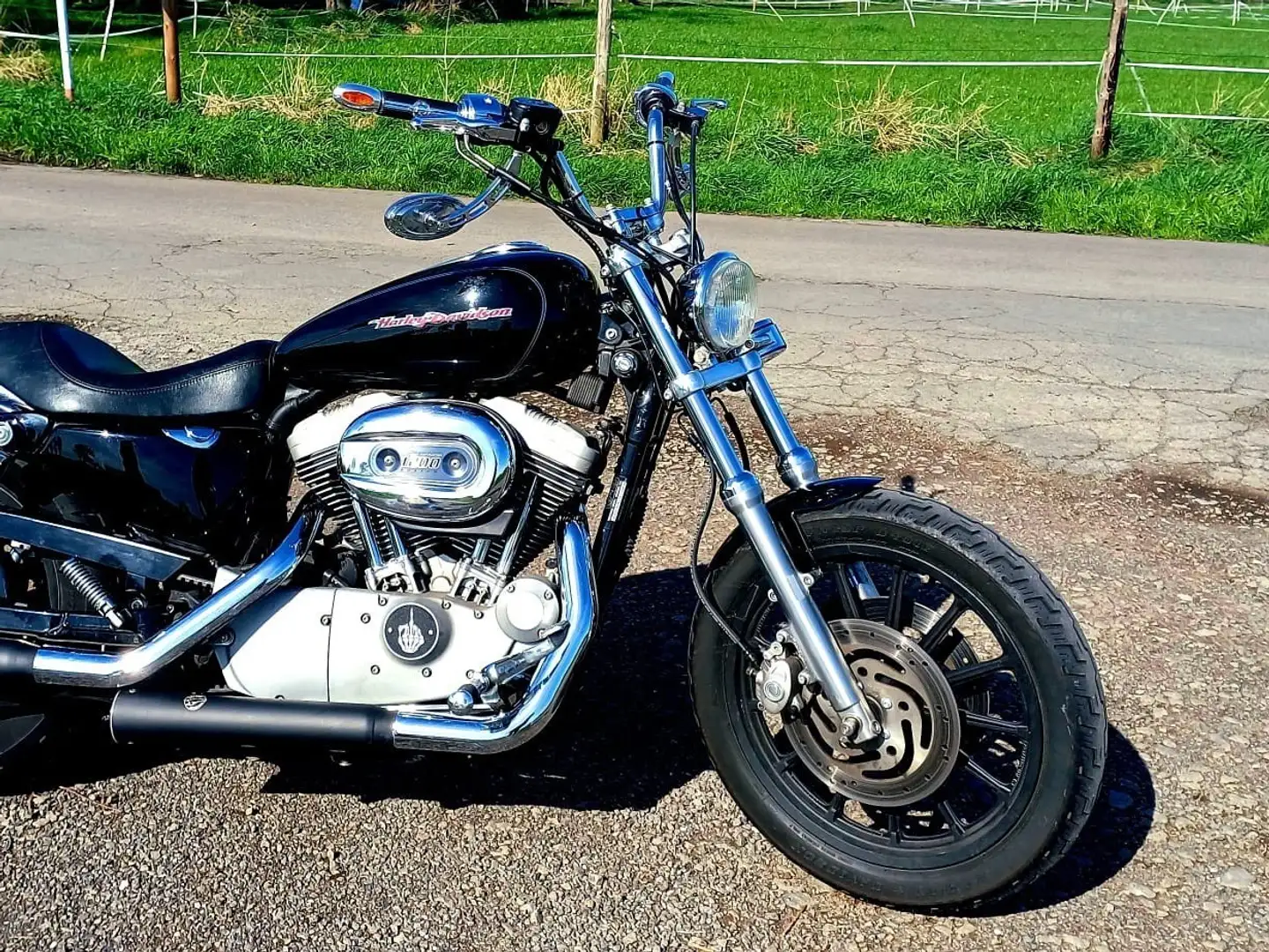 Harley-Davidson 1200 Custom Negro - 1