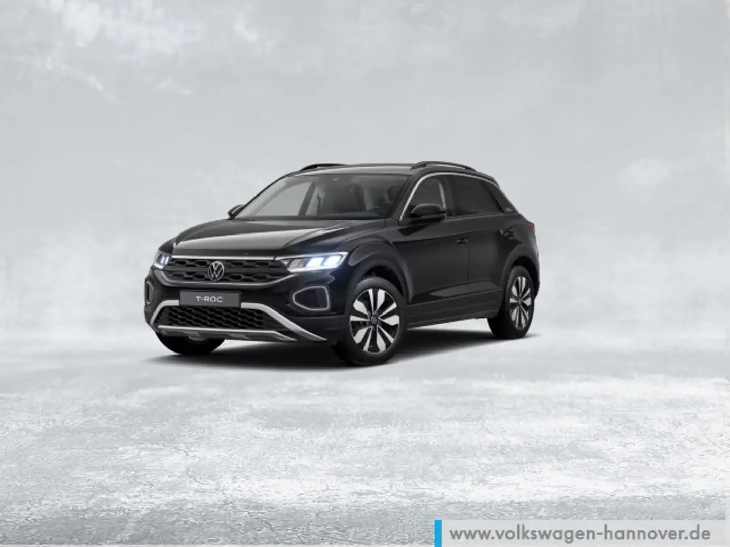 Volkswagen T-Roc 1.0 TSI Goal ACC DigCockpit Navi PDC SHZ Schwarz - 2