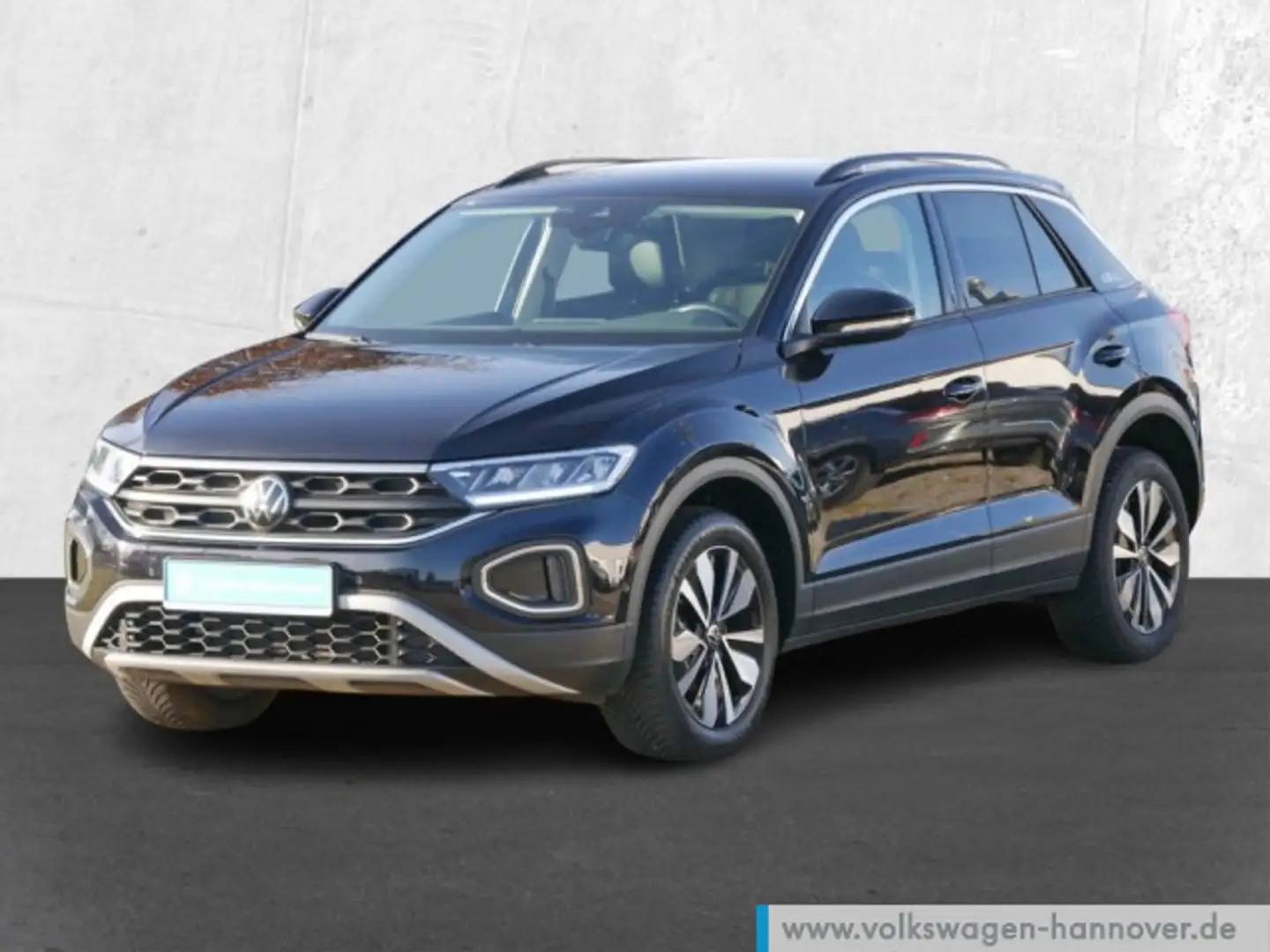 Volkswagen T-Roc 1.0 TSI Goal ACC DigCockpit Navi PDC SHZ Schwarz - 2