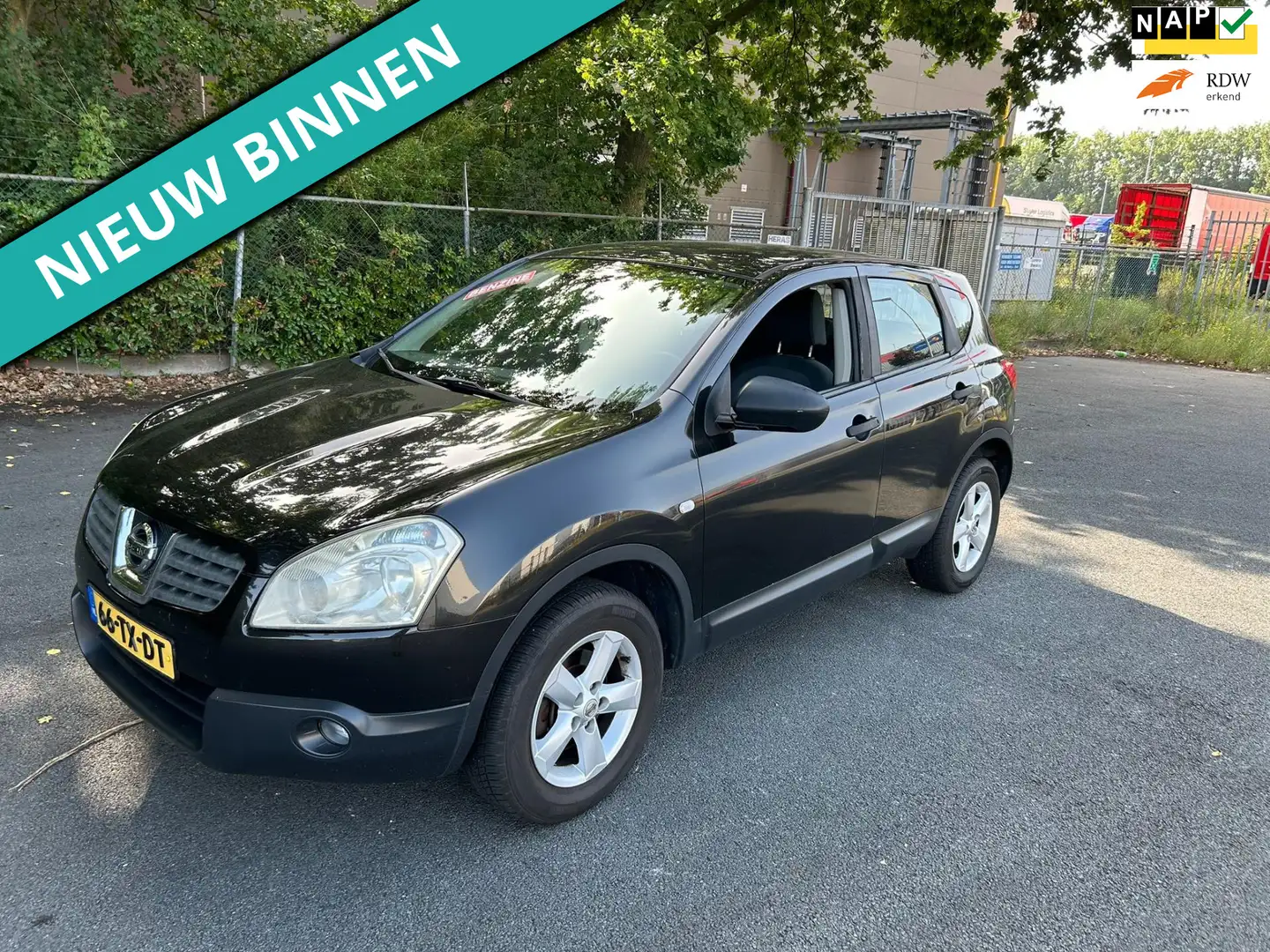 Nissan Qashqai 1.6 Visia FIJNE HOGE INSTAP EN TOP ONDER HOUDEN Negro - 1