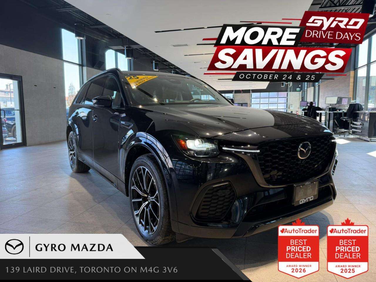 JET BLACK MICA 2025 Mazda CX-70 SUV / Crossover  Automatic