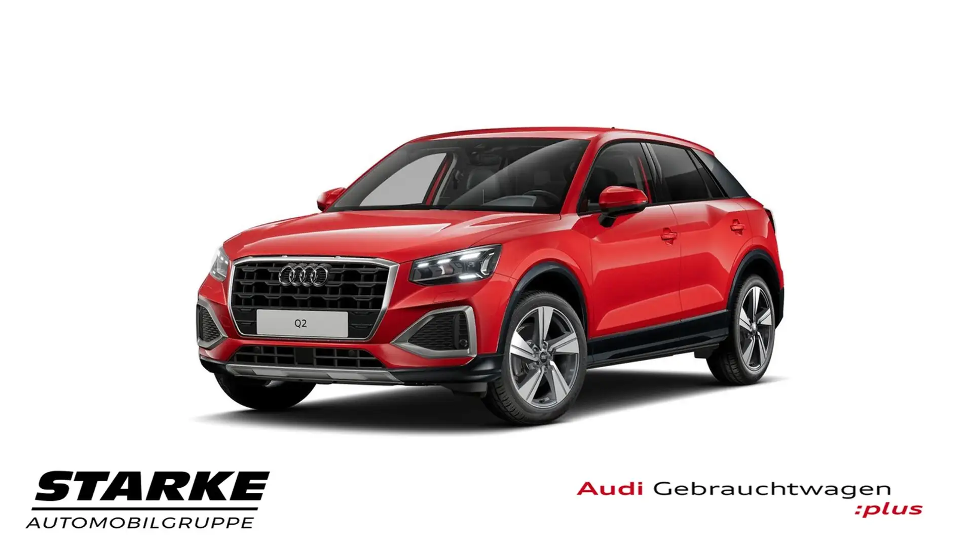 Audi Q2 35 TDI S tronic advanced NaviPlus Matrix SHZ 18... Rot - 1