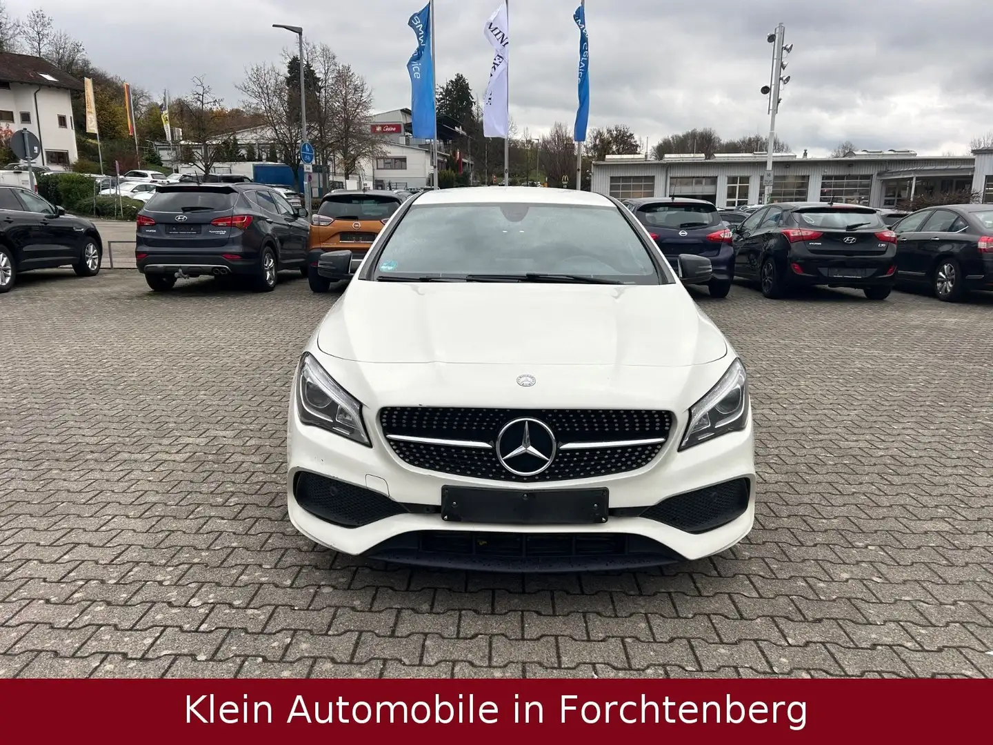 Mercedes-Benz CLA 220 AMG-Line Leder Navi LED Night Kamera Blanc - 2