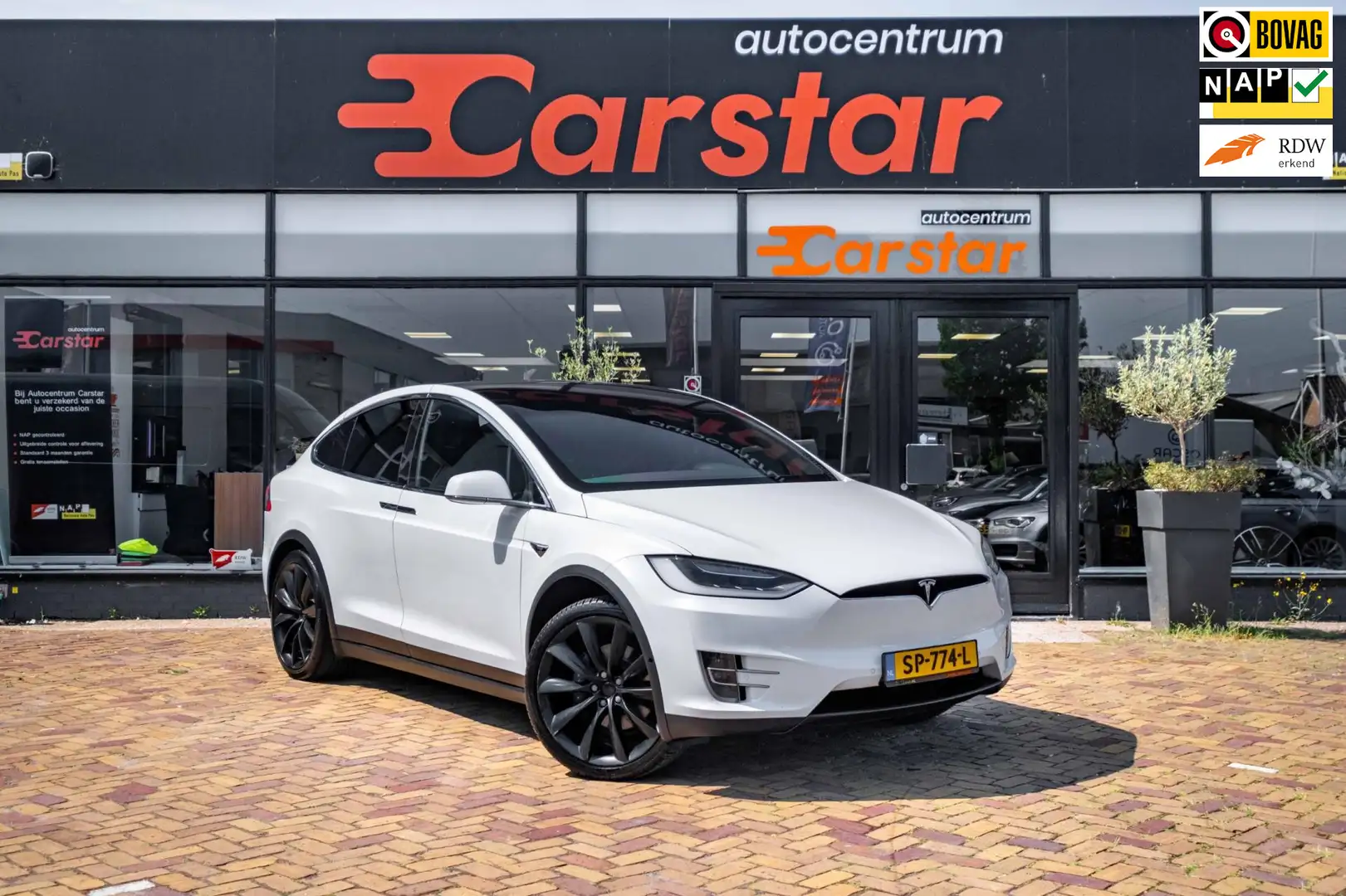 Tesla Model X 100D|Trekhaak|Camera Weiß - 1