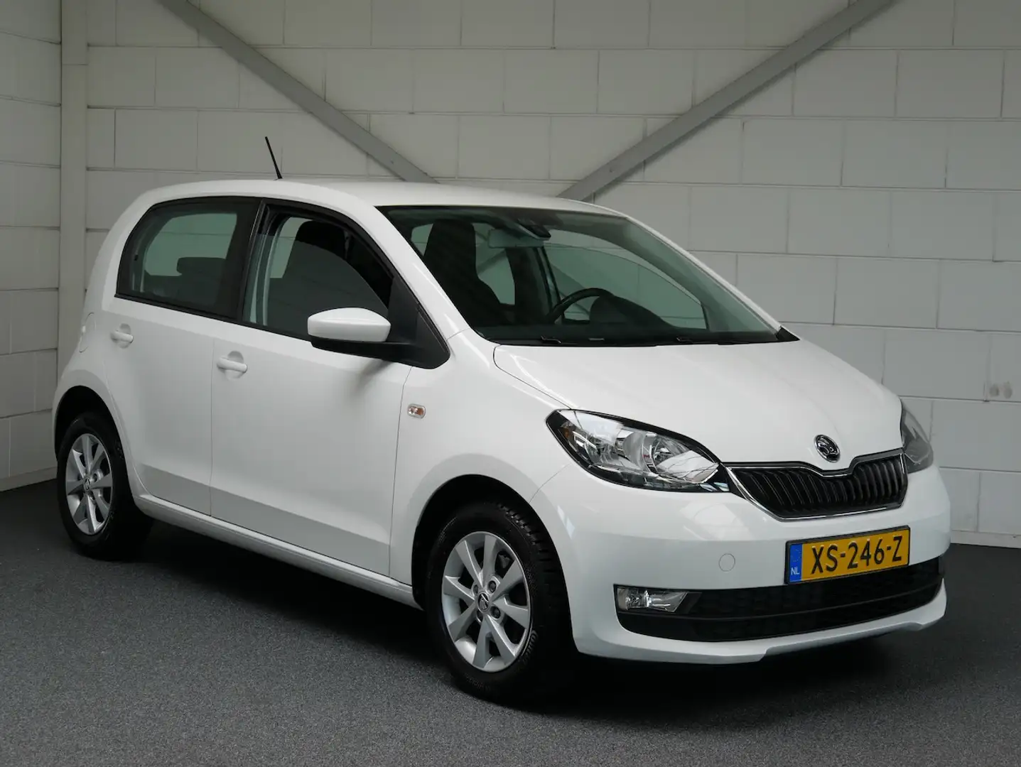 Skoda Citigo 1.0 Style Airco/Cruise/LMV (all-incl. prijs) Blanco - 1