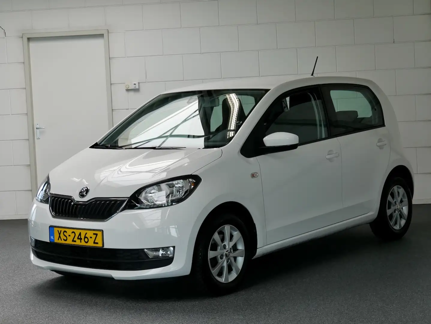 Skoda Citigo 1.0 Style Airco/Cruise/LMV (all-incl. prijs) Blanco - 2